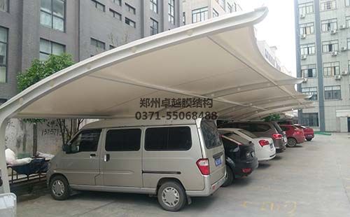 三門(mén)峽濱河花城膜結(jié)構(gòu)車棚