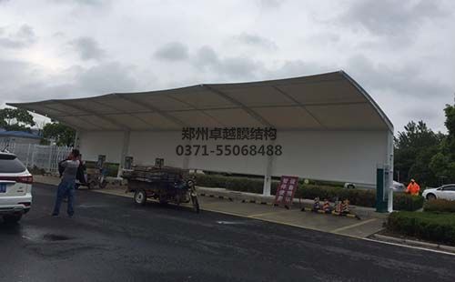 三門(mén)峽汽車站膜結(jié)構(gòu)車棚