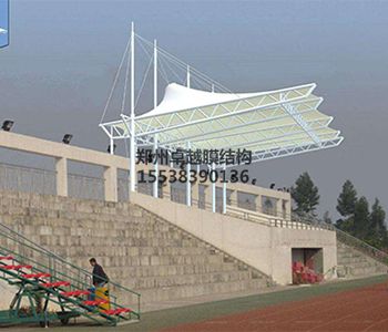 朔州<font color='red'>膜結(jié)構(gòu)看臺</font>【朔州職業(yè)技術(shù)學院等】設(shè)計施工案例