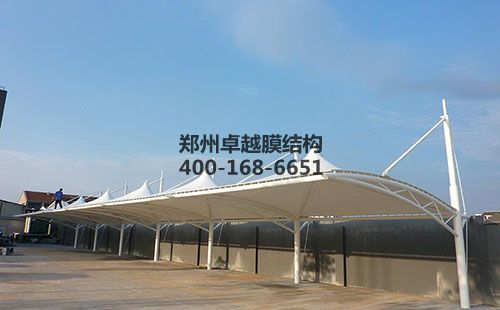大連<font color='red'>膜結(jié)構(gòu)車棚</font>【大連機(jī)電公司等】設(shè)計方案