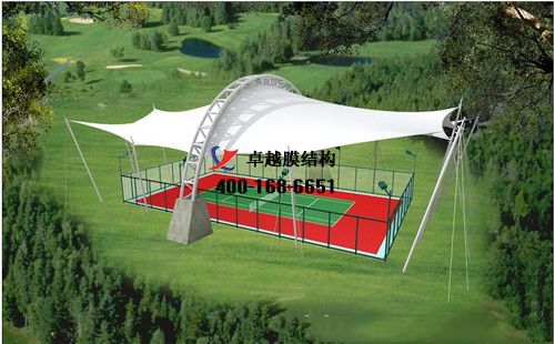 平頂山膜結(jié)構(gòu)籃球場(chǎng)【平頂山市體育運(yùn)動(dòng)學(xué)?；@球館等】工程設(shè)計(jì)施工案例