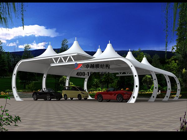漢中膜結(jié)構(gòu)車(chē)棚【漢中精測(cè)電器有限責(zé)任公司-停車(chē)棚】設(shè)計(jì)施工案例 我們?cè)跐h中做了幾個(gè)膜結(jié)構(gòu)設(shè)計(jì)施工案例,我們?cè)跐h中承接了漢中精測(cè)電器有限責(zé)任公司-停車(chē)棚、漢中漢江機(jī)械有限責(zé)任公司-停車(chē)棚、漢中