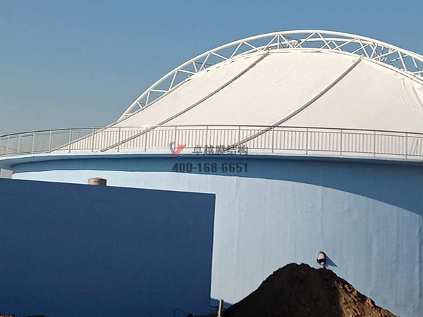 武漢舊街污水廠(chǎng)膜結(jié)構(gòu)污水池【案例分析】