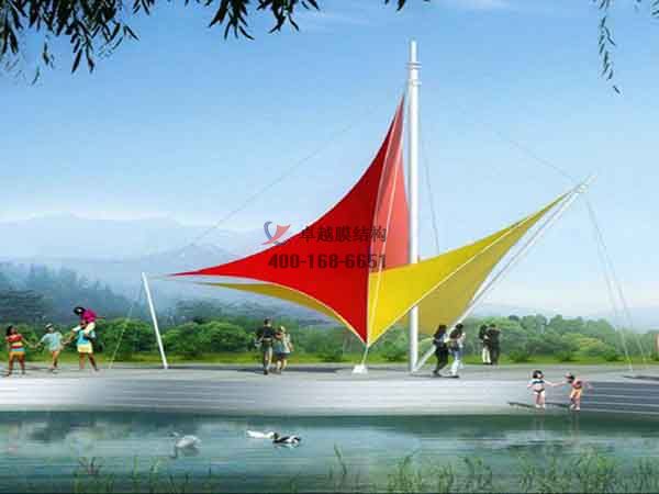 安慶張拉<font color='red'>膜結(jié)構(gòu)景觀</font>設(shè)計(jì)施工【案例圖片】