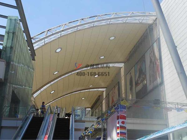 淮北市膜結(jié)構(gòu)商場(chǎng)頂蓋【生產(chǎn)廠家】淮北市步行街入口大門膜結(jié)構(gòu)遮陽棚公司