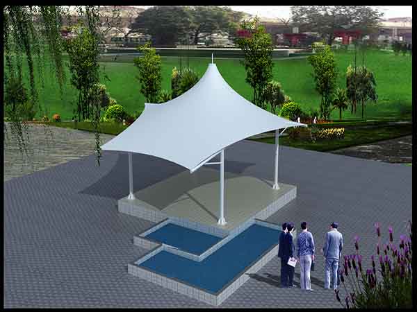 南平張拉<font color='red'>膜結(jié)構(gòu)景觀</font>設(shè)計施工【案例圖片】