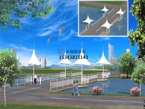 阿克蘇景觀<font color='red'>張拉膜結(jié)構(gòu)</font>遮陽(yáng)棚【生產(chǎn)廠家】