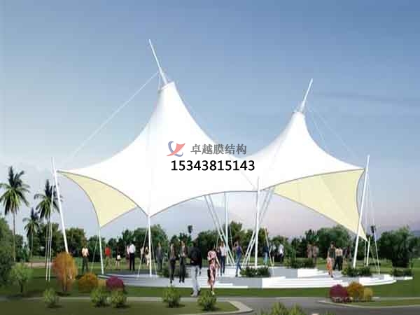 德陽(yáng)<font color='red'>張拉膜結(jié)構(gòu)</font>景觀設(shè)計(jì)施工【案例圖片】