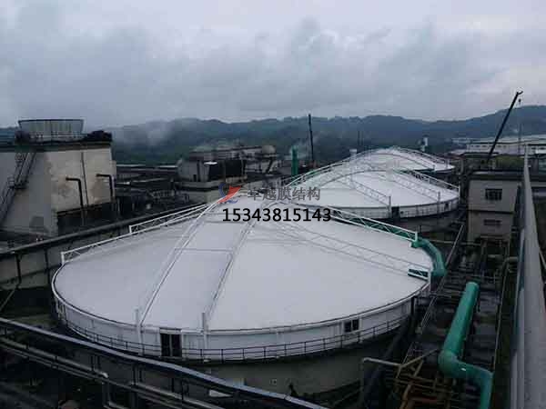 遼源市污水池處理池膜結(jié)構(gòu)封閉【生產(chǎn)廠家】反吊膜加蓋設計公司 ?