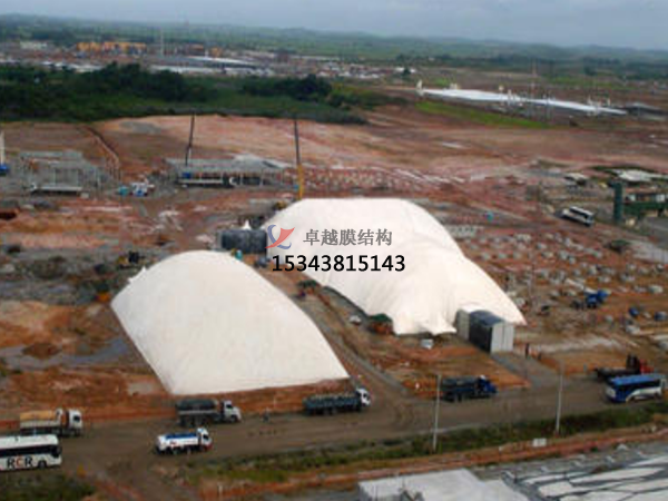 眉山煤棚膜結(jié)構【充氣煤棚膜結(jié)構體育館施工安裝】