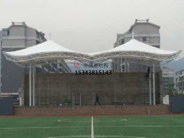 炎陵膜結(jié)構看臺/舞臺/主席臺施工安裝廠家