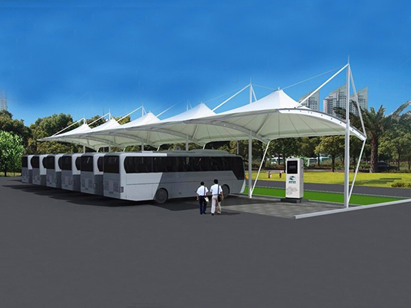 鳳陽膜結構停車棚【設計生產(chǎn)安裝】