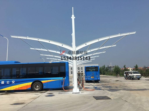 全椒膜結構停車棚【設計生產(chǎn)安裝】