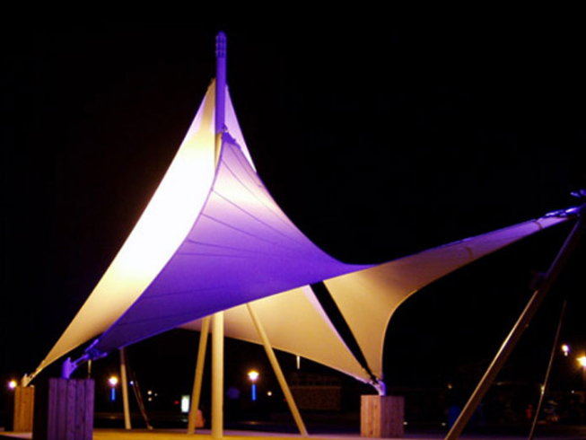 定制PVDF景觀膜結(jié)構(gòu)，開啟建筑個(gè)性化大門