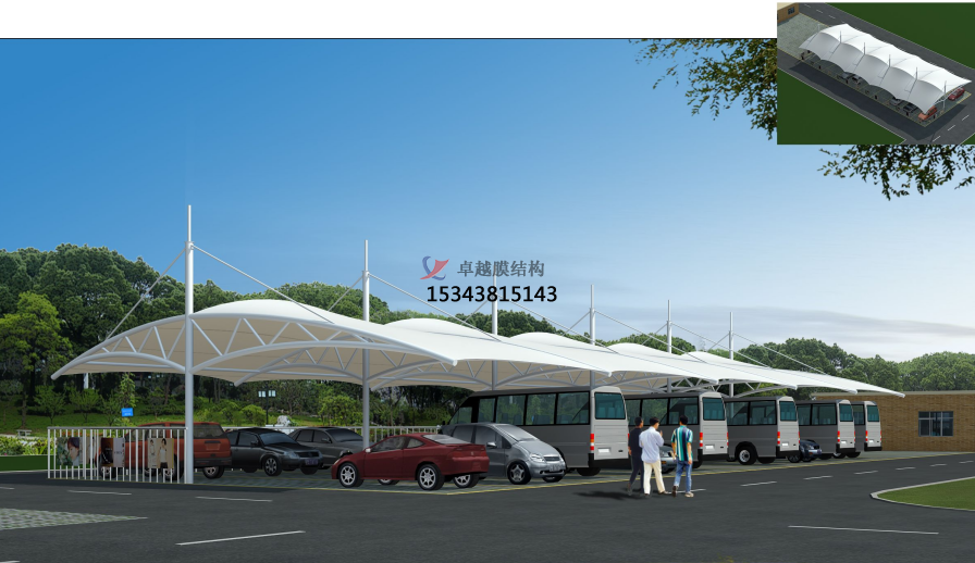 為什么<font color='red'>膜結(jié)構(gòu)車棚</font>隨處可見？