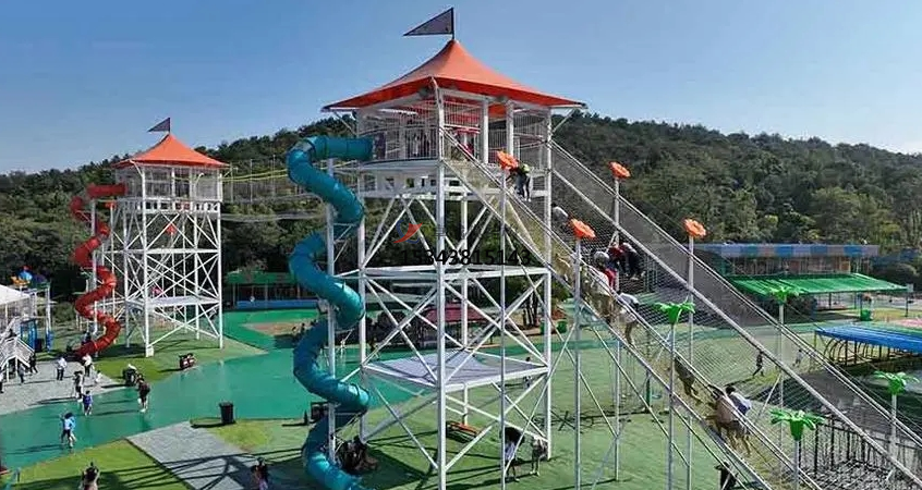 許昌滑世界橘紅色<font color='red'>張拉膜結(jié)構(gòu)</font>生產(chǎn)