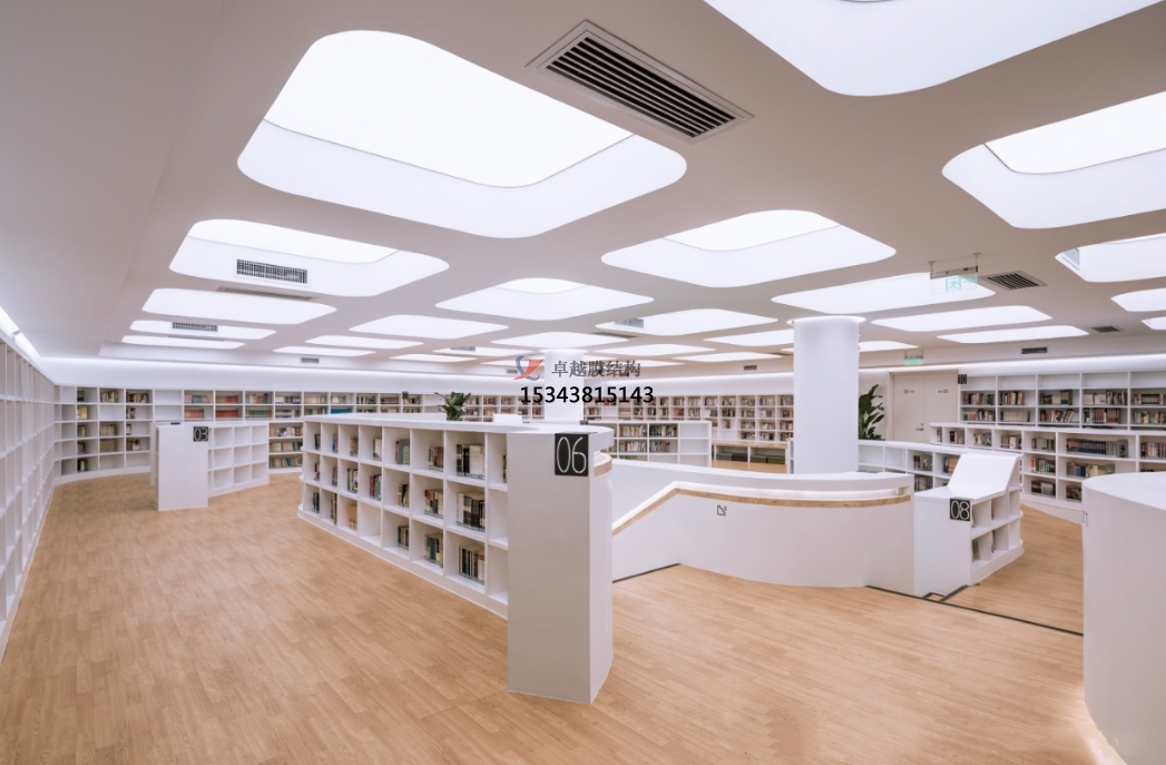 白銀圖書館膜結構頂棚——白銀膜結構公司【專業(yè)廠家】