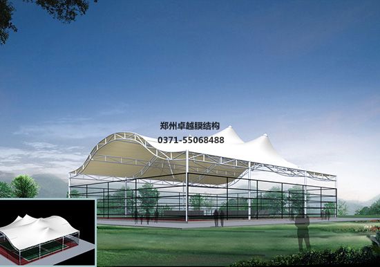 大同張拉膜籃球場遮陽棚生產(chǎn)廠家設計施工【大同市衛(wèi)生學校張拉膜籃球場遮陽棚】等項目