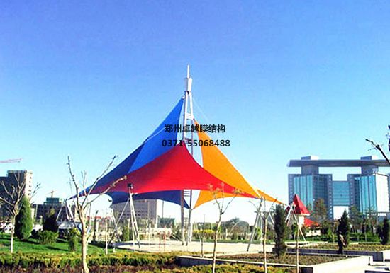 張家口張拉膜收費(fèi)站設(shè)計施工/張拉膜廠家