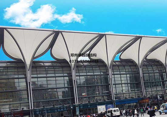 膜結(jié)構(gòu)雨棚的找形過(guò)程分析