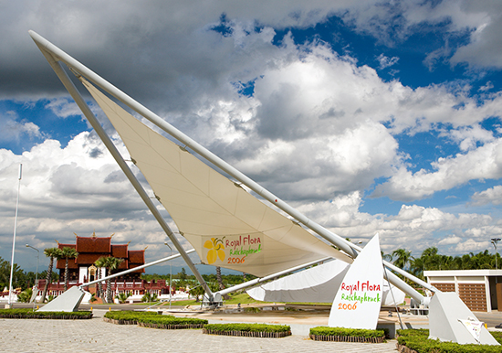 張拉膜建筑在國(guó)內(nèi)的發(fā)展